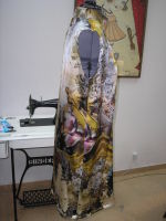 Платье из ткани Итальянской коллекции