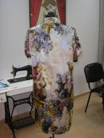 Платье из ткани Итальянской коллекции